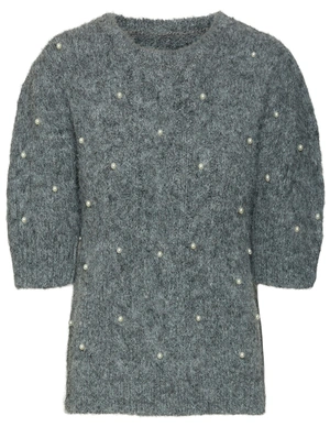 Vero moda VMNOVA SS PEARL PUFF PULLOVER VIP 10327155