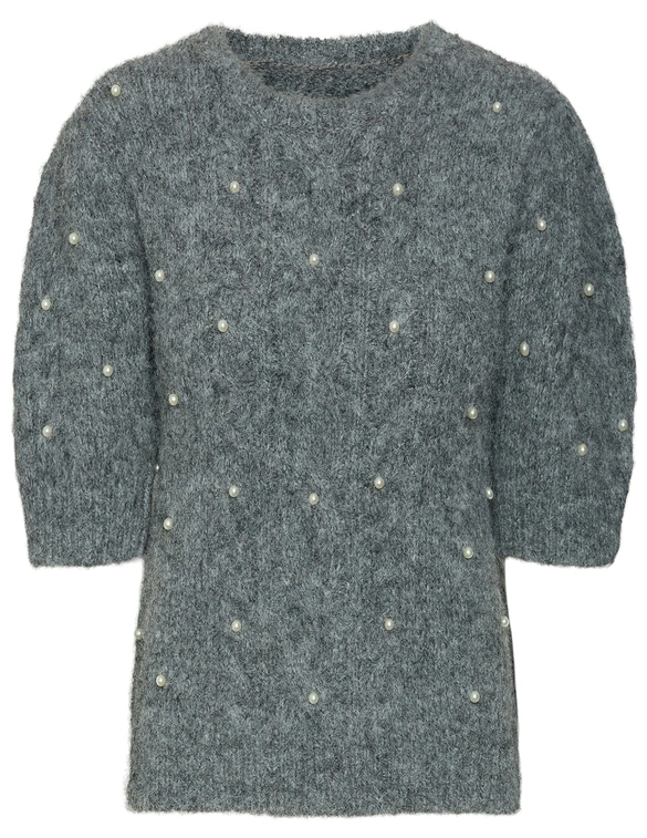Vero moda VMNOVA SS PEARL PUFF PULLOVER VIP 10327155