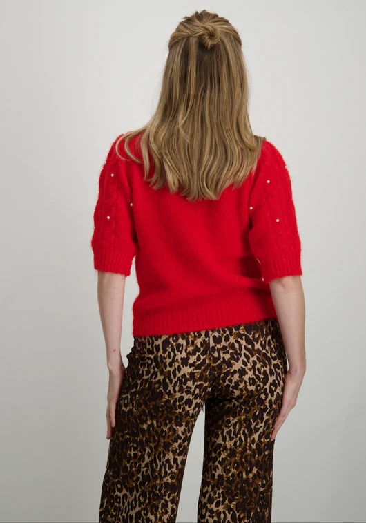 Vero moda VMNOVA SS PEARL PUFF PULLOVER VIP 10327155