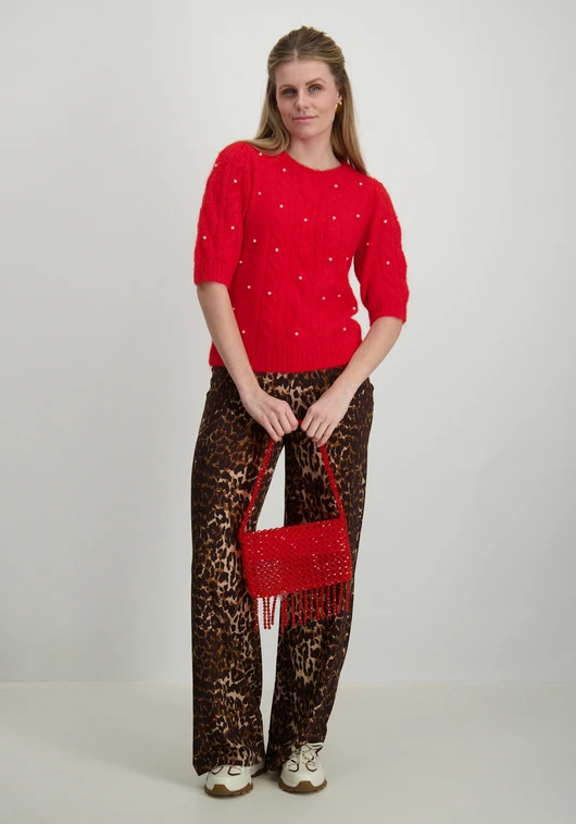 Vero moda VMNOVA SS PEARL PUFF PULLOVER VIP 10327155