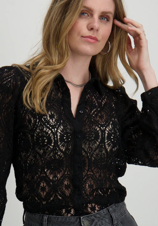 Vero moda VMOBENA L/S LACE SHIRT WVN BTQ 10316280