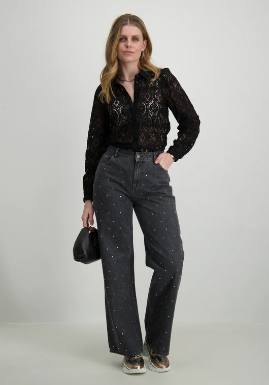 Vero moda VMOBENA L/S LACE SHIRT WVN BTQ 10316280