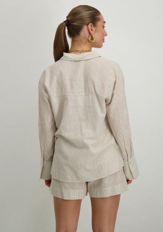 Vero moda VMPAULINE LS SHIRT WVN GA 10324604
