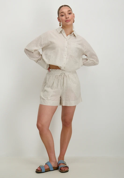Vero moda VMPAULINE LS SHIRT WVN GA 10324604