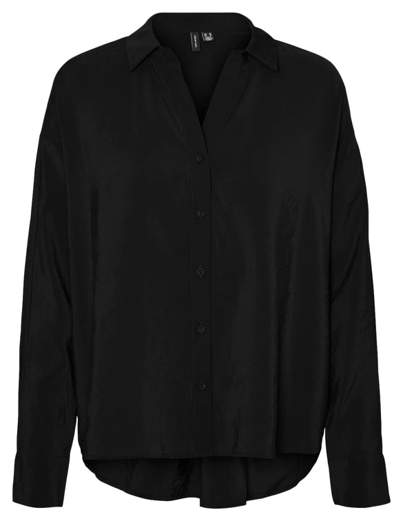 Vero moda VMQUEENY LS OVERSIZE SHIRT WVN GA N 10289349