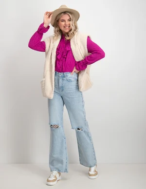 Vero moda VMREBECCA SHR REG WIDE JEANS BA3231 10269818
