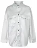 Vero moda VMRIVA LS OVERSIZED SILVER SHIRT VI 10323327