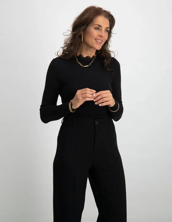 Vero moda VMROSA LS HIGHNECK TOP JRS NOOS 10295141