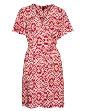 Vero moda VMSIFA SS ABK V-NECK SHIRT DRESS WV 10287316