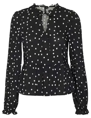 Vero moda VMSOPHIA L/S TIE TOP VIP 10280209