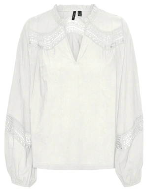 Vero moda VMTEA INSERT LS TOP WVN 10311123