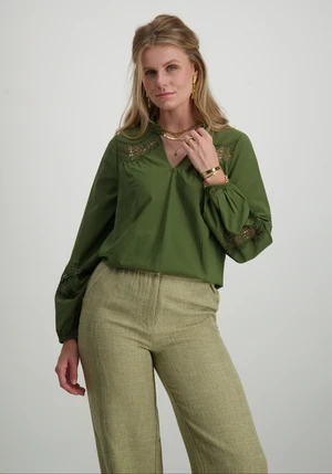 Vero moda VMTEA INSERT LS TOP WVN 10311123