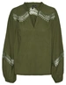 Vero moda VMTEA INSERT LS TOP WVN 10311123