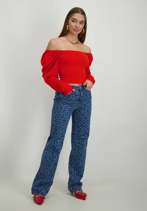 Vero moda VMTESSA HR WIDE DNM LEO JEANS 10333902