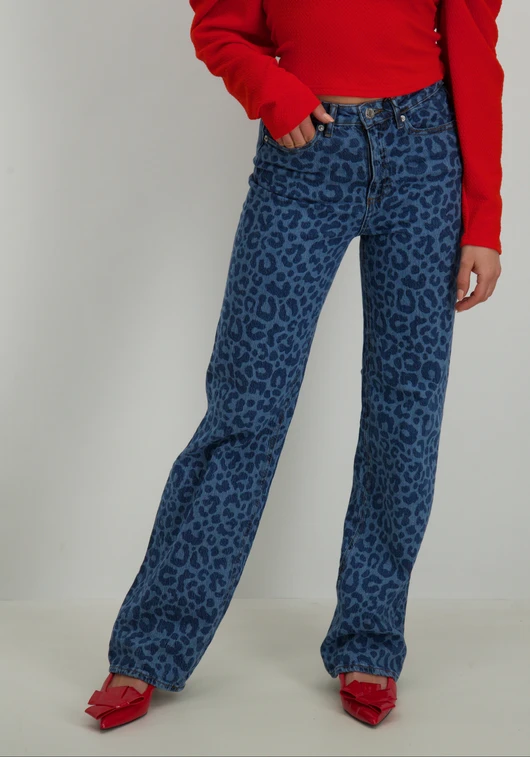 Vero moda VMTESSA HR WIDE DNM LEO JEANS 10333902