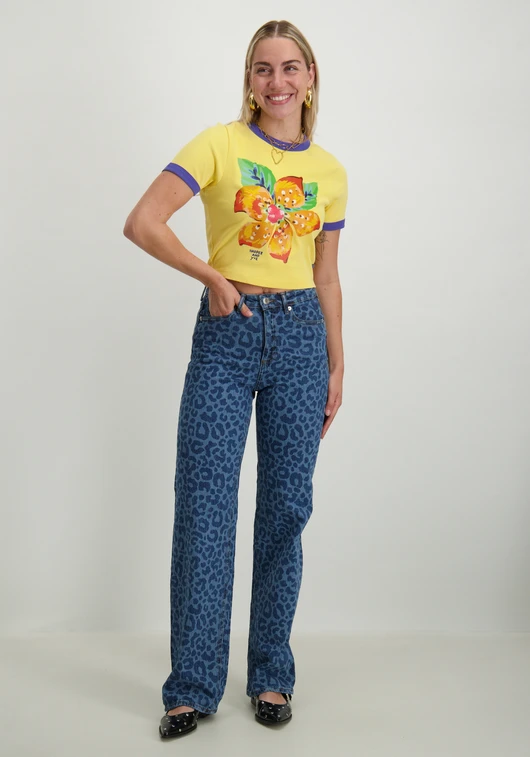 Vero moda VMTESSA HR WIDE DNM LEO JEANS 10333902