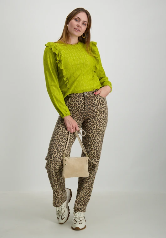 Vero moda VMTESSA HR WIDE LEO JEANS 10324570