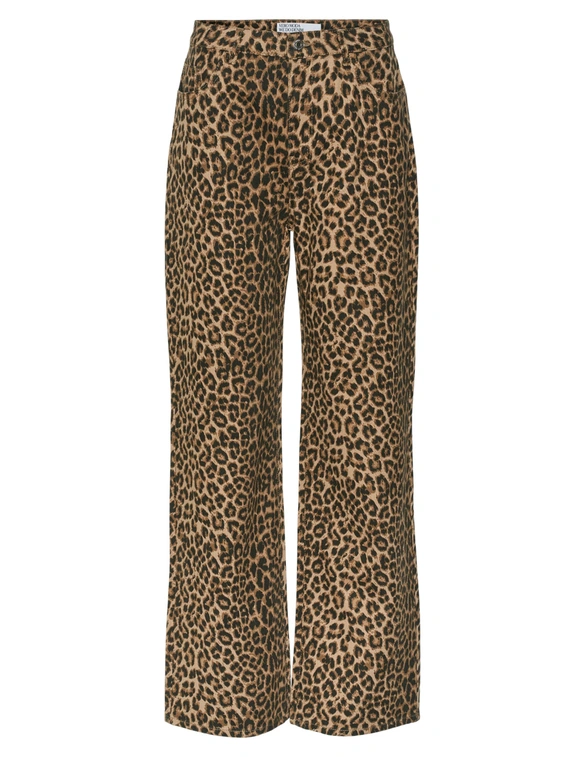 Vero moda VMTESSA HR WIDE STRETCH AOP JEANS N 10330128