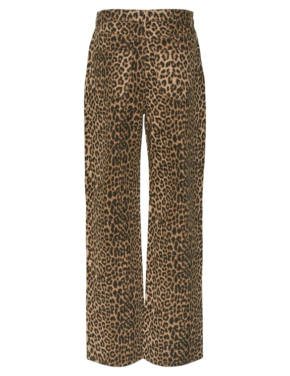 Vero moda VMTESSA HR WIDE STRETCH AOP JEANS N 10330128