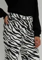 Vero moda VMTESSA HR WIDE ZEBRA JEANS BLACK-W 10328814