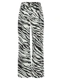 Vero moda VMTESSA HR WIDE ZEBRA JEANS BLACK-W 10328814