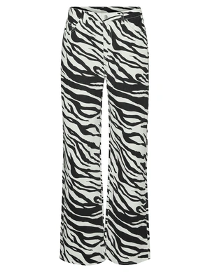 Vero moda VMTESSA HR WIDE ZEBRA JEANS BLACK-W 10328814