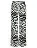 Vero moda VMTESSA HR WIDE ZEBRA JEANS BLACK-W 10328814