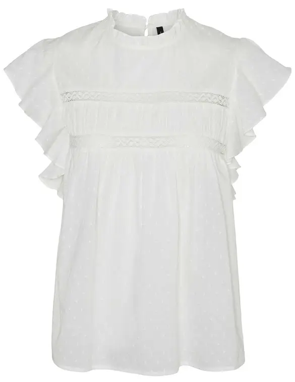 Vero moda VMTRINE SL LACE TOP WVN NOOS 10301205