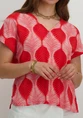 Vero moda VMTULA OLGA SS WIDE TOP WVN GA 10308984