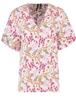 Vero moda VMUTILLA S/S V-NECK TOP WVN BTQ 10290165