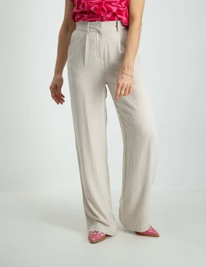 Vero moda VMVERA MW WIDE LINEN PANT NOOS 10283181