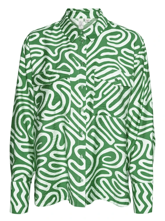 Vero moda VMVIGDIS L/S SHIRT WVN BTQ GA 10323265