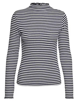 Vero moda VMVIO L/S HIGH NECK STRIP BLOUSE N 10259739