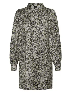 Vero moda VMYRSA L/S SHORT SHIRT DRESS VIP 10270373