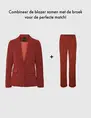 Vero moda VMZAMIRA MW STRAIGHT PANT GA NOOS 10255128