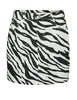Vero moda VMZELLA HR SHORT ZEBRA SKIRT BLACK- 10328818