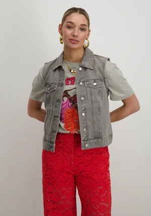 Vero moda VMZORICA DENIM WAISTCOAT MIX 10322177