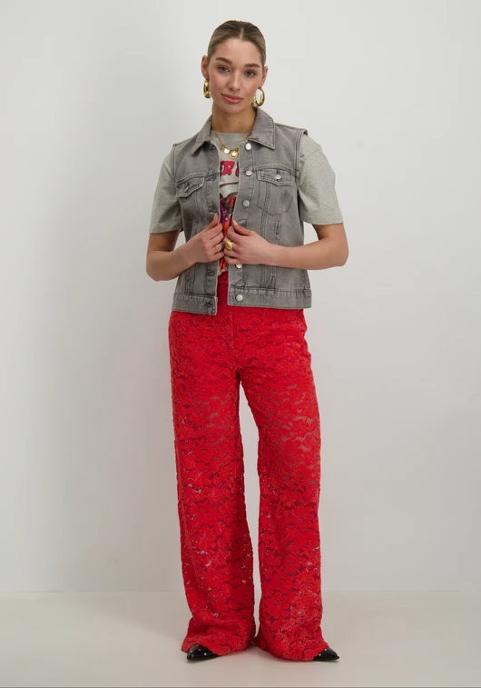 Vero moda VMZORICA DENIM WAISTCOAT MIX 10322177