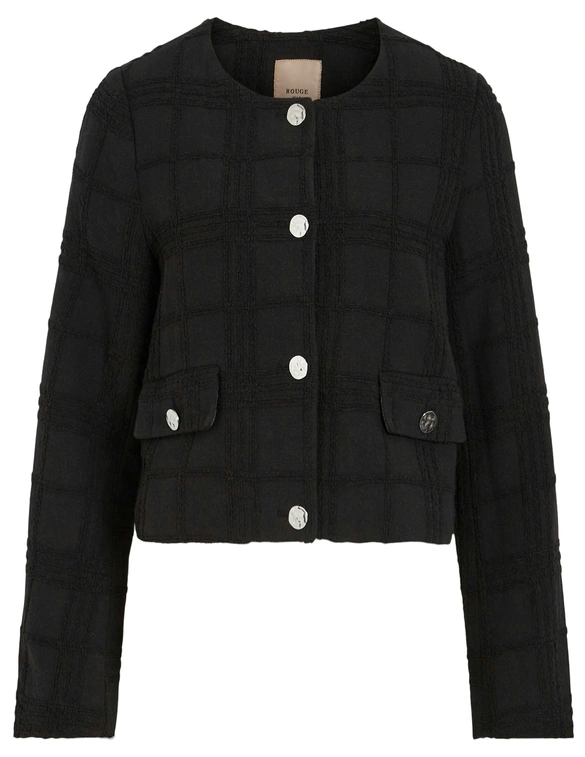 Vila Rouge VIELSIE LS SHORT BLAZER/ROU 14098124