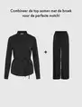 Vila Rouge VIMARTINA HW WT PANTS/ROU 14102373