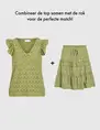 Vila VIAMALINA HW SHORT SKIRT/PB 14104112