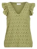 Vila VIAMALINA V-NECK C/S TOP/PB 14104110