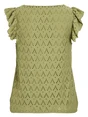 Vila VIAMALINA V-NECK C/S TOP/PB 14104110