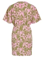 Vila VIBELINA AJA V-NECK 2/4 SHORT DRESS 14085007