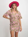 Vila VIBELINA AJA V-NECK 2/4 SHORT DRESS 14085007