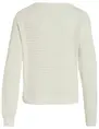 Vila VIBELLISINA BOATNECK L/S KNIT TOP - 14089578