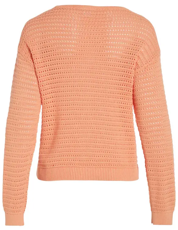 Vila VIBELLISINA BOATNECK L/S KNIT TOP - 14089578