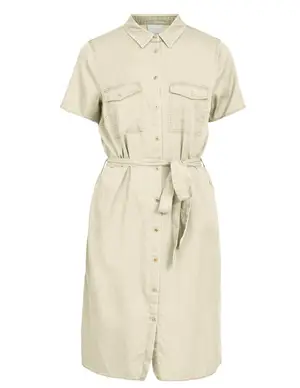 Vila VIBISTA S/S SHIRT DRESS/SU - NOOS 14067445