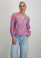 Vila VIBOA V-NECK L/S TOP/LC 14108638