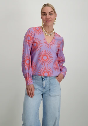 Vila VIBOA V-NECK L/S TOP/LC 14108638